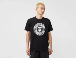 AAPE By A Bathing Ape Mono Camo Stamp T-Shirt