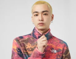 The North Face 100 Glacier Quarter-Zip Fleece -Pied Chic Soldes Magasin sz 629184 d scaled