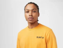 Kavu Klear Above Long-Sleeve T-Shirt -Pied Chic Soldes Magasin sz 630383 d scaled