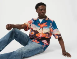 Edwin Hana No Shita Shirt -Pied Chic Soldes Magasin sz 630628 e scaled