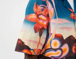 Edwin Hana No Shita Shirt -Pied Chic Soldes Magasin sz 630628 f scaled