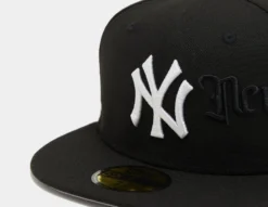 New Era Casquette MLB New York Yankees 59FIFTY Script -Pied Chic Soldes Magasin sz 640981 e scaled