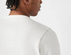 Nike Life Long-Sleeve Waffle T-Shirt -Pied Chic Soldes Magasin sz 645672 f scaled