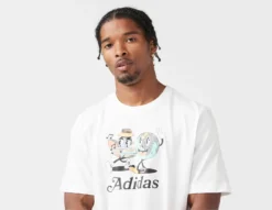 Adidas Originals Enjoy Summer T-Shirt -Pied Chic Soldes Magasin sz 649991 e scaled