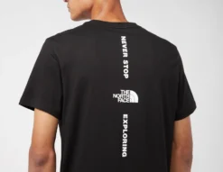 The North Face Vertical Never Stop Exploring T-Shirt -Pied Chic Soldes Magasin sz 659889 e scaled