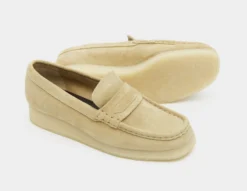 Clarks Originals Wallabee Loafer Femme -Pied Chic Soldes Magasin sz 660532 e scaled