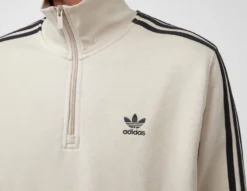 Adidas Originals 3 STRIPE QTR ZIP -Pied Chic Soldes Magasin sz 664766 e scaled