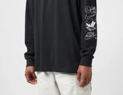 Nike Swoosh Solarized Long Sleeve T-Shirt -Pied Chic Soldes Magasin sz 669077 f scaled