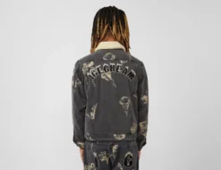 ICECREAM All Over Print Sherpa Denim Jacket