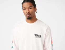 Tired Skateboards Nothing Long Sleeve T-Shirt -Pied Chic Soldes Magasin sz 679951 d scaled