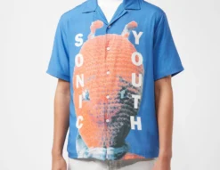 Pleasures X Sonic Youth Alien Camp Shirt -Pied Chic Soldes Magasin sz 698341 f scaled