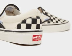 Vans Anaheim Checkerboard Slip-On Femme -Pied Chic Soldes Magasin sz 040386 f