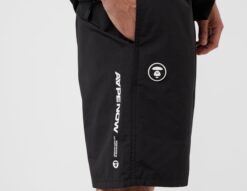 AAPE By A Bathing Ape Badge Shorts -Pied Chic Soldes Magasin sz 623463 e