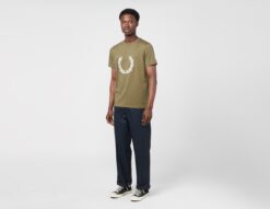 Fred Perry Cross Stich T-Shirt -Pied Chic Soldes Magasin sz 633006 c
