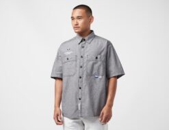 AAPE By A Bathing Ape Short Sleeve Chambray Shirt