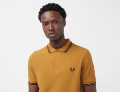 Fred Perry Polo à Double Liseré -Pied Chic Soldes Magasin sz 673733 e